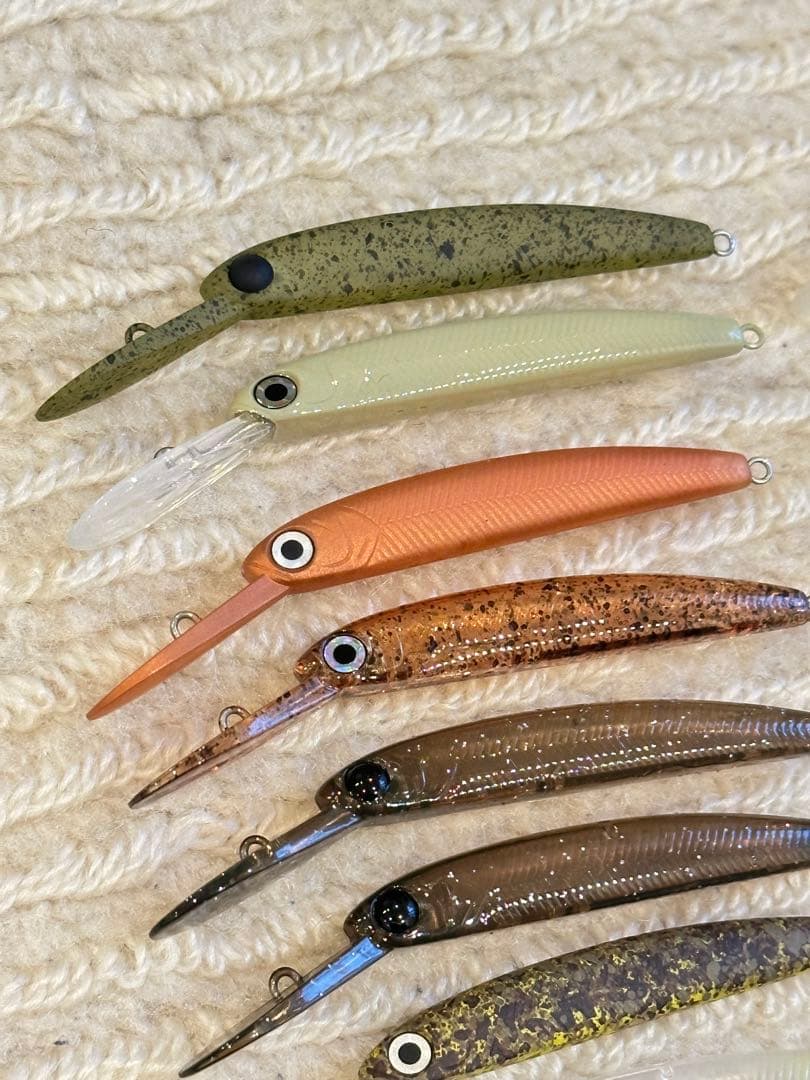 ハンクル　HMKL ザッガー50、50F1 、K-1ミノー　 19個セット