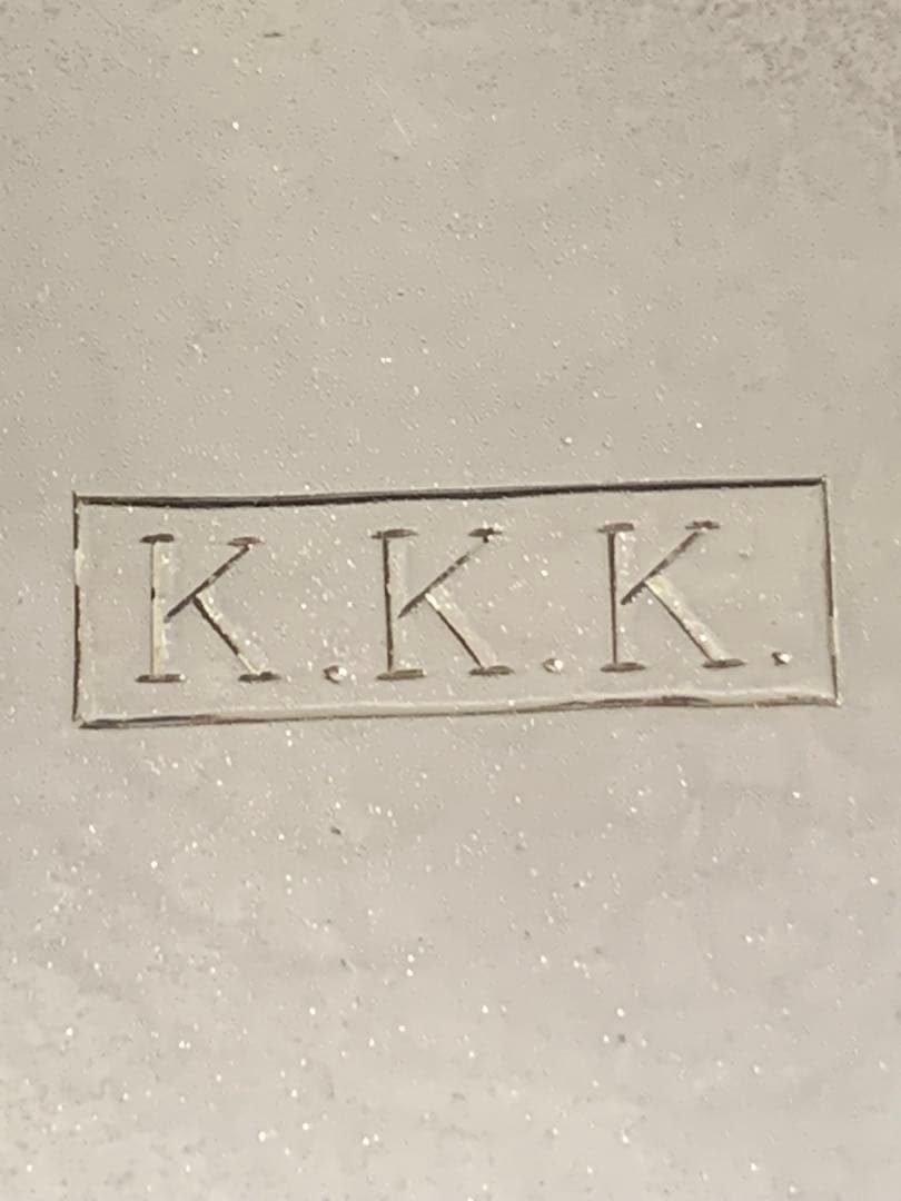 Silver950刻印 Cigarette Case 金槌目 日本製 110g