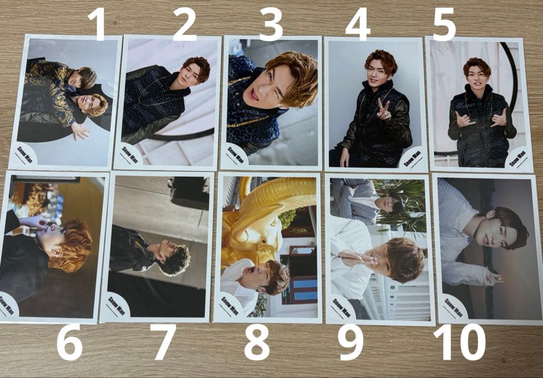  Man 深澤辰哉 公式写真セット⑴