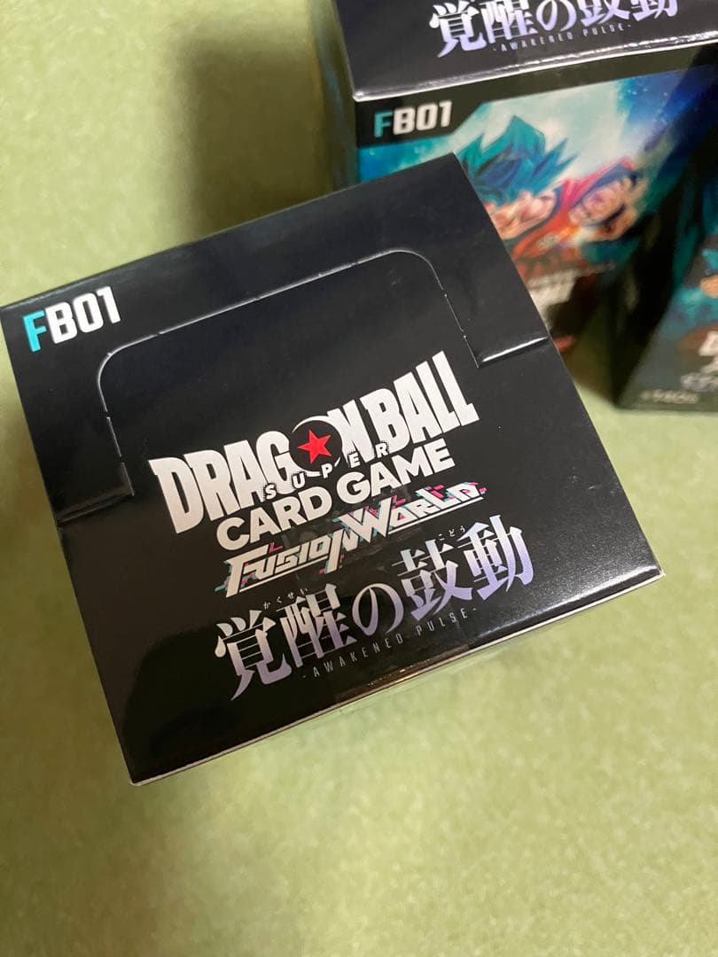 【新品未開封】ドラゴンボールカード　覚醒の鼓動　3箱