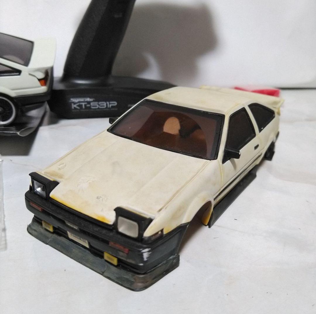 Kyosho Mini-Z RCカー ホワイトボディ2台