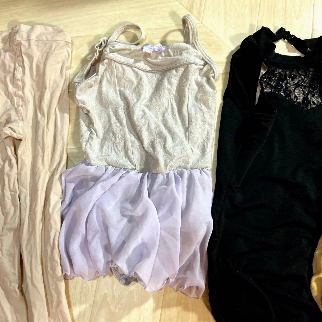 バレエ　セット レオタード　チャコット　タイツ　シューズ　ファウンデーション