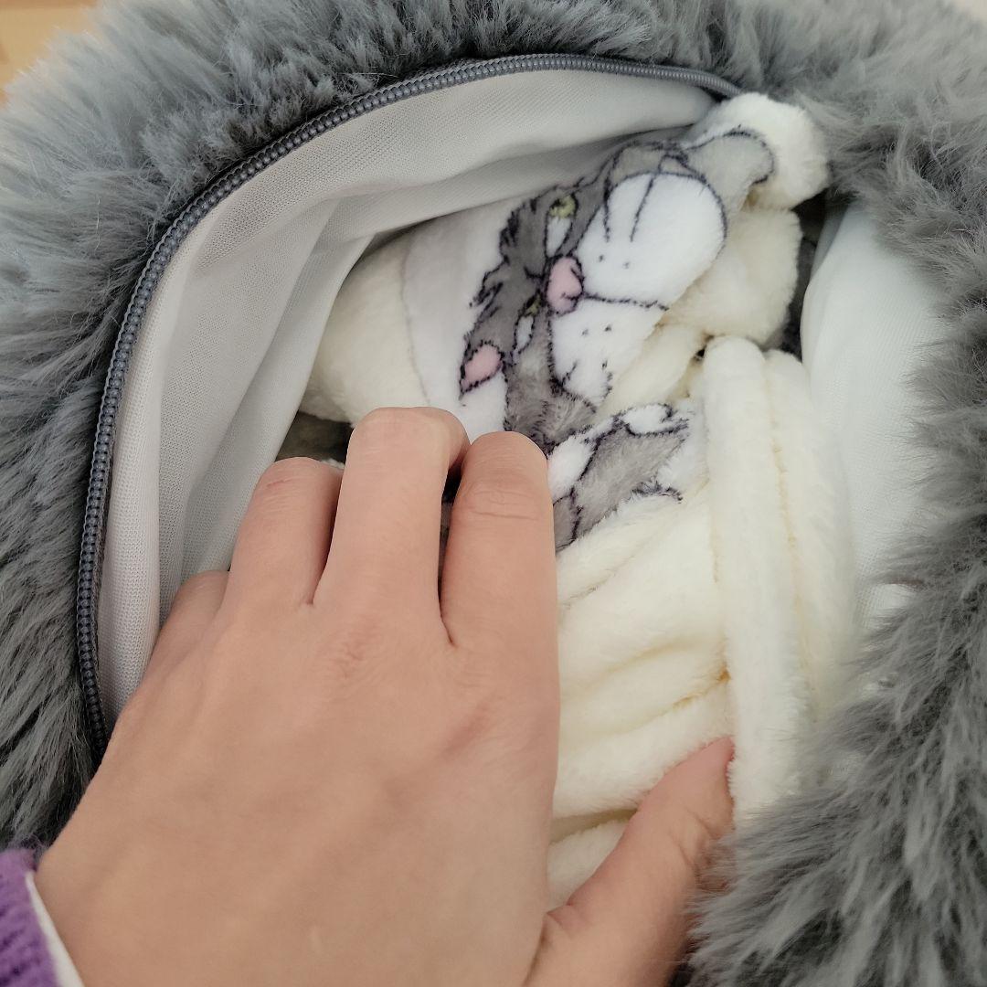 シンデレラ　ルシファー　特大　ぬいぐるみ　ブランケット　コストコ　海外　限定