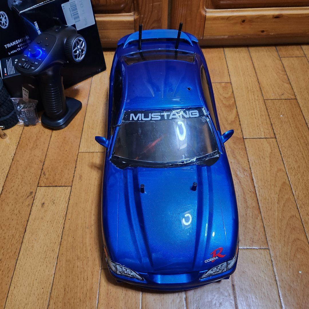 タミヤ ドリフト ラジコン フルセット　TT01　マスタング　ボディ　　tt02