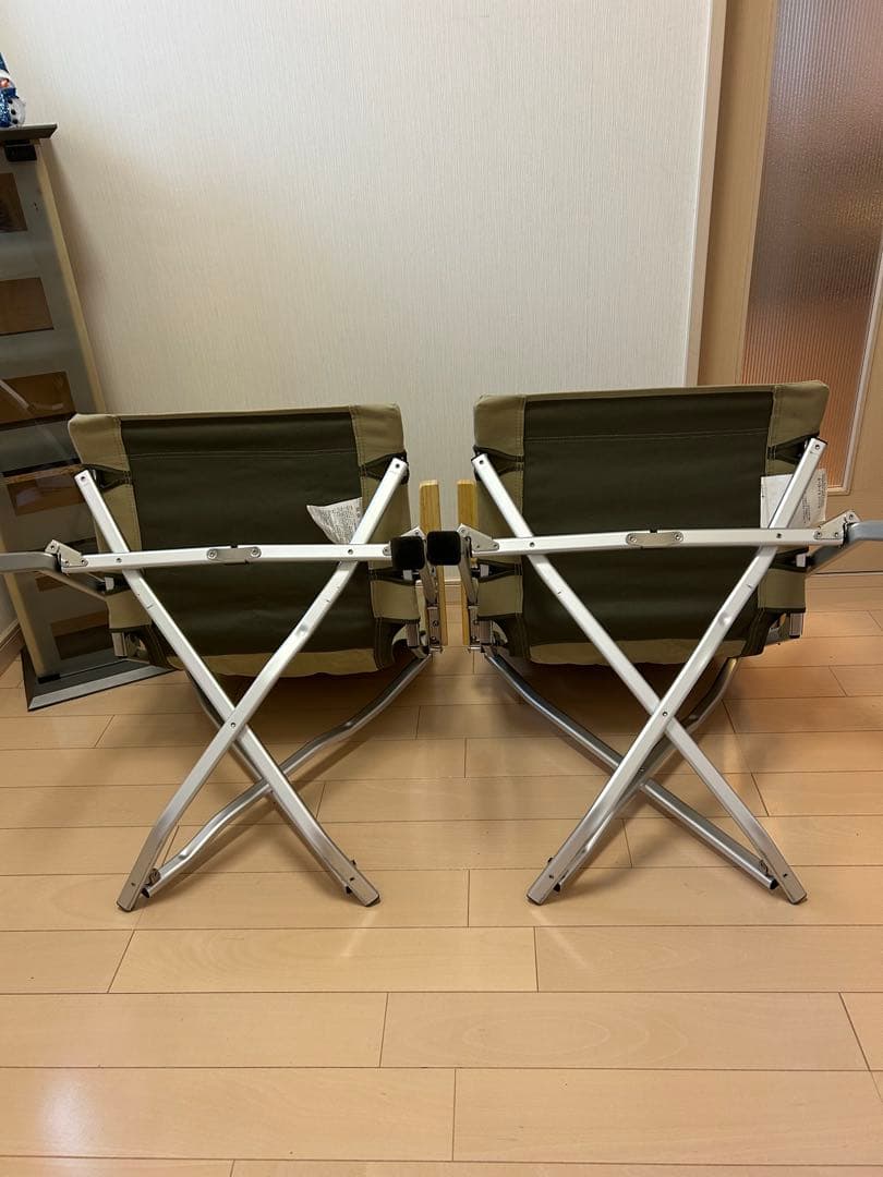スノーピーク　ローチェア30 カーキ（2脚セット）