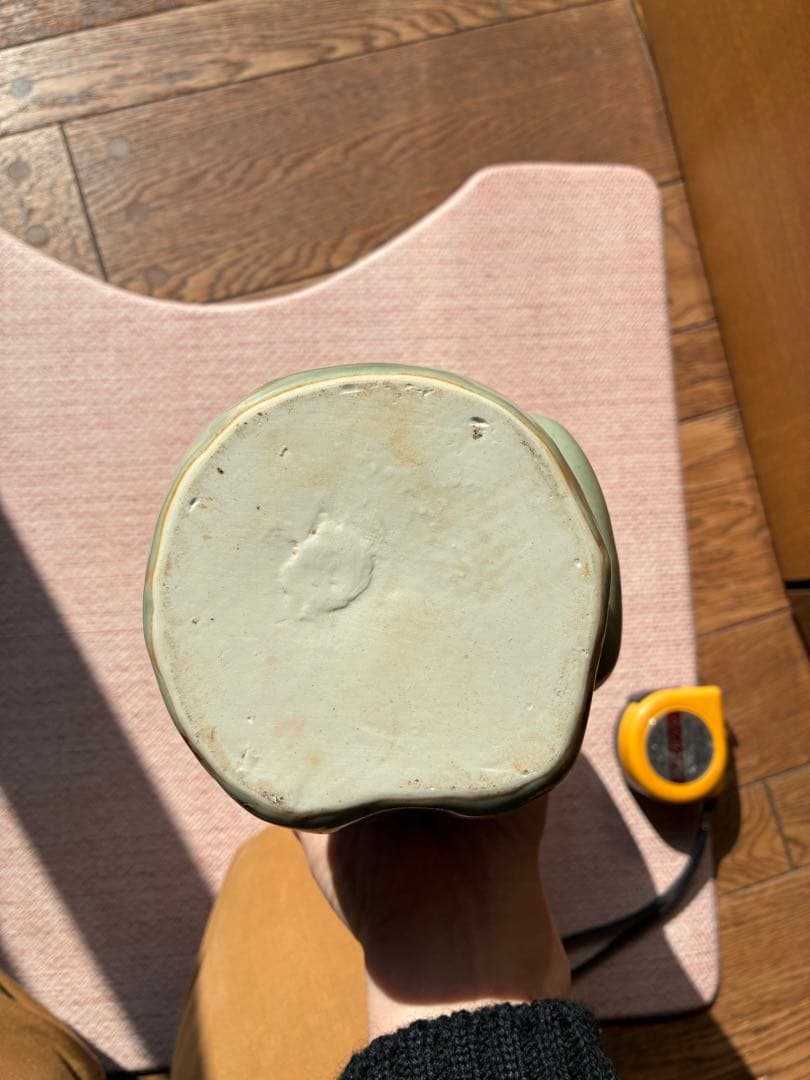 【修復有】アンティーク 陶器人形 着物美人 有田焼、円左エ門窯？時代物 置物