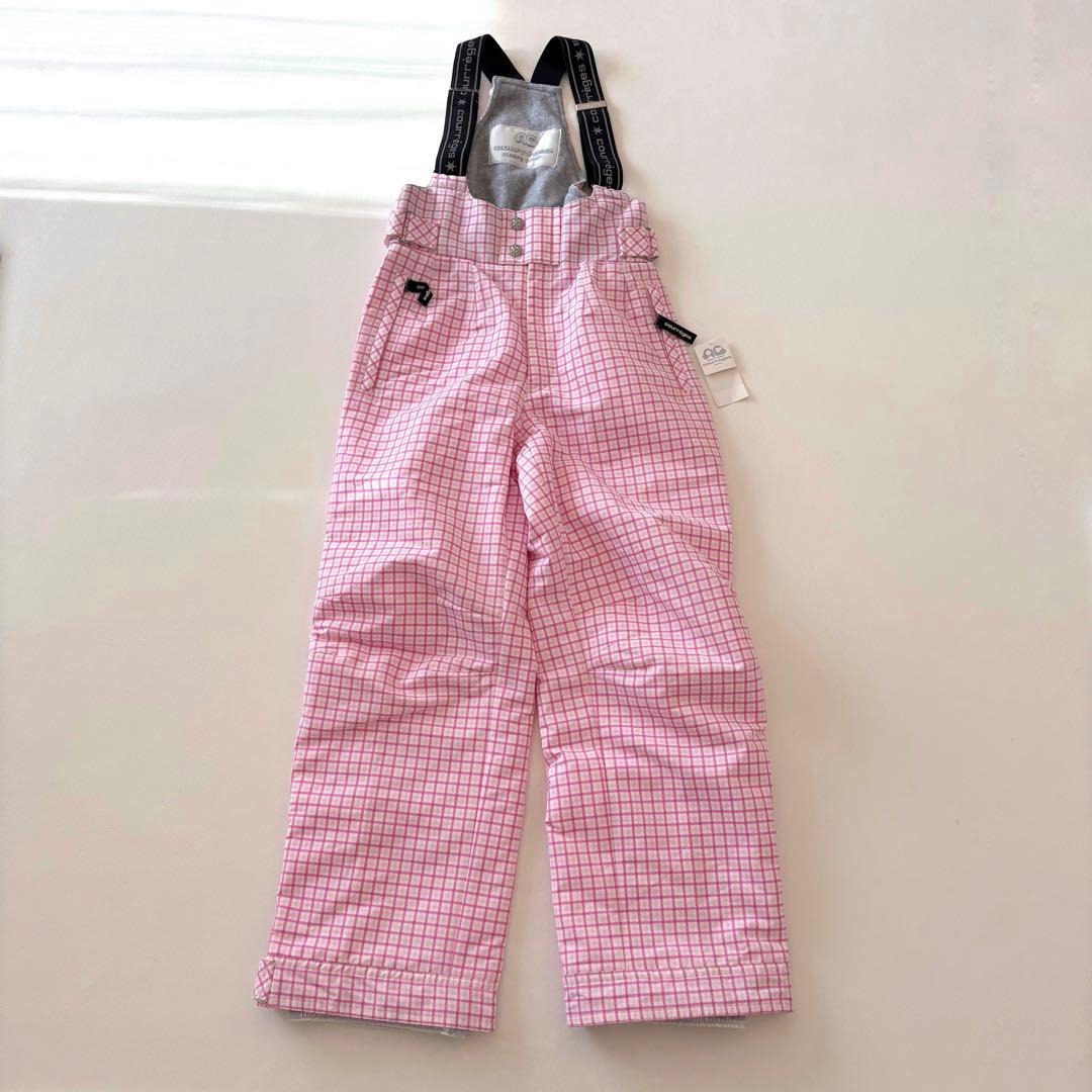 ■希少未使用品COURRÈGESスキースノーボードウェア上下ヴィンテージピンクM