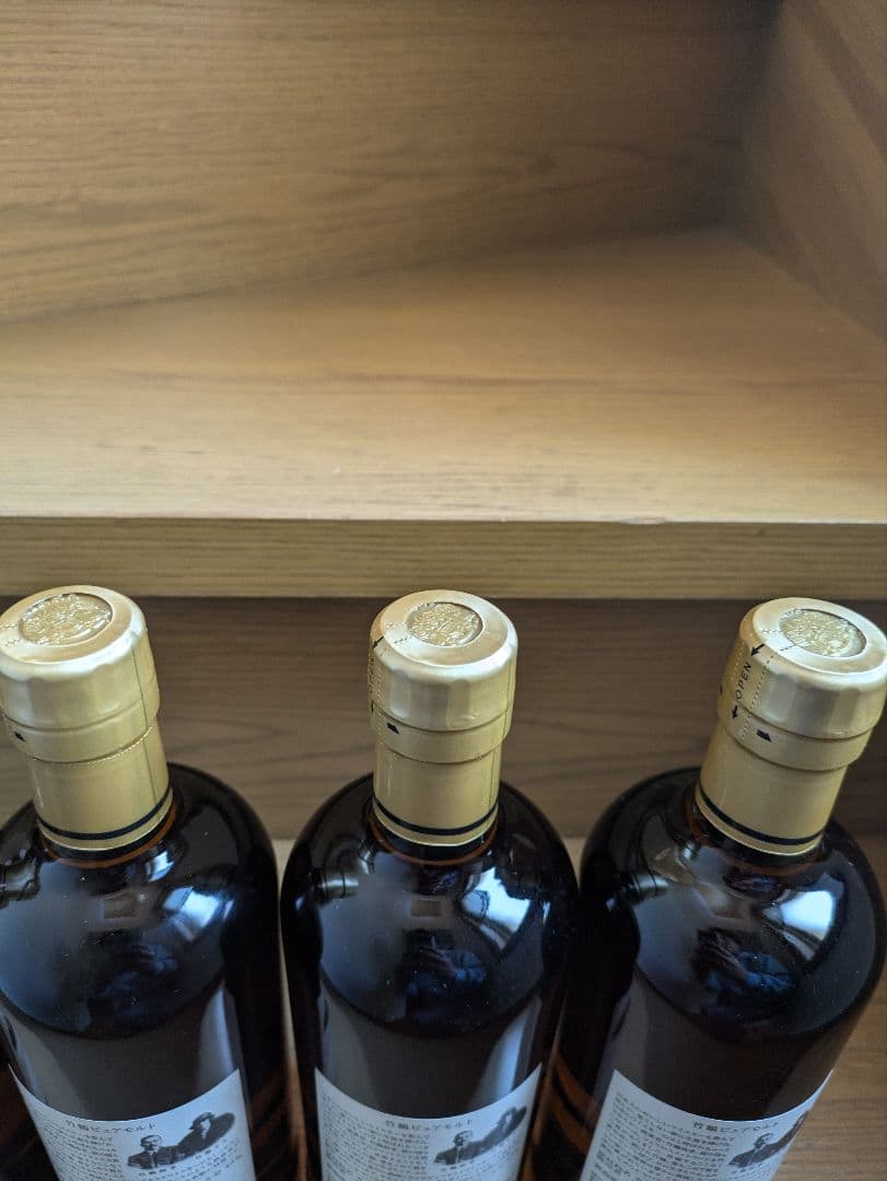 【貴重品】竹鶴ピュアモルトウイスキー　旧ラベル品　 700ml×6本セット