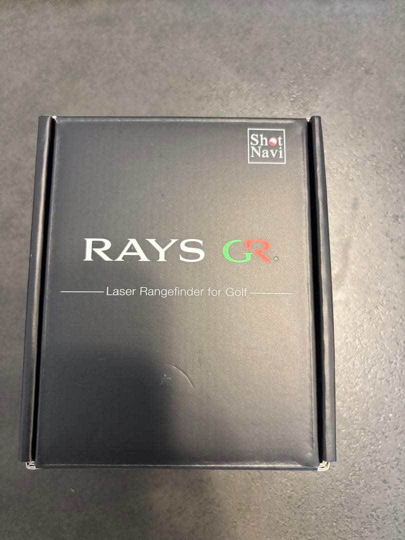 ShotNavi RAYS CR ゴルフ用距離計 ブラック