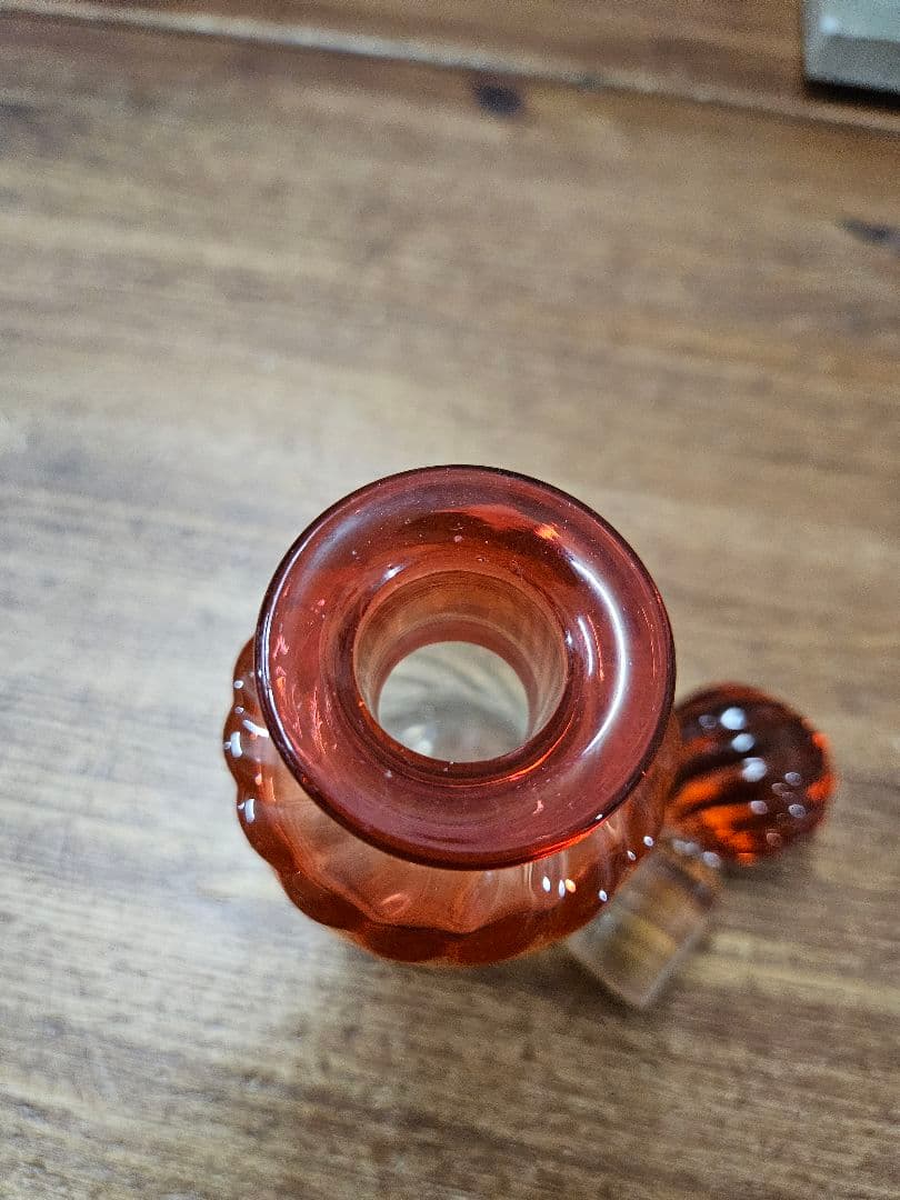 オールドバカラ BACCARAT バンブー ローズ 香水瓶 蓋付き ボトル