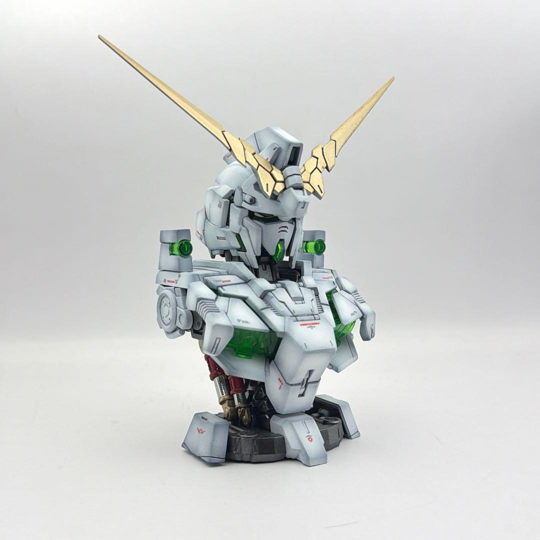 【重厚フル塗装】MSメカニカルバストDX ユニコーンガンダム 塗装完成品