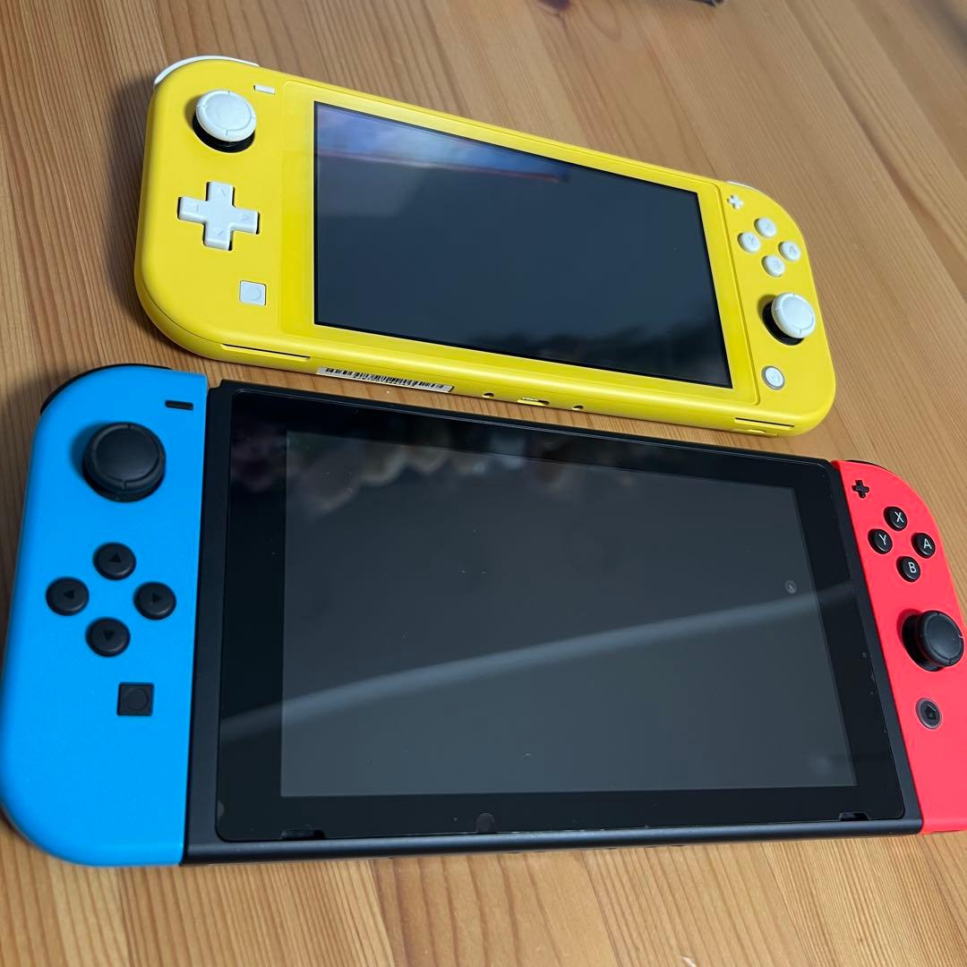 【美品】Switch 本体＋SwitchLite +各種ソフトセット