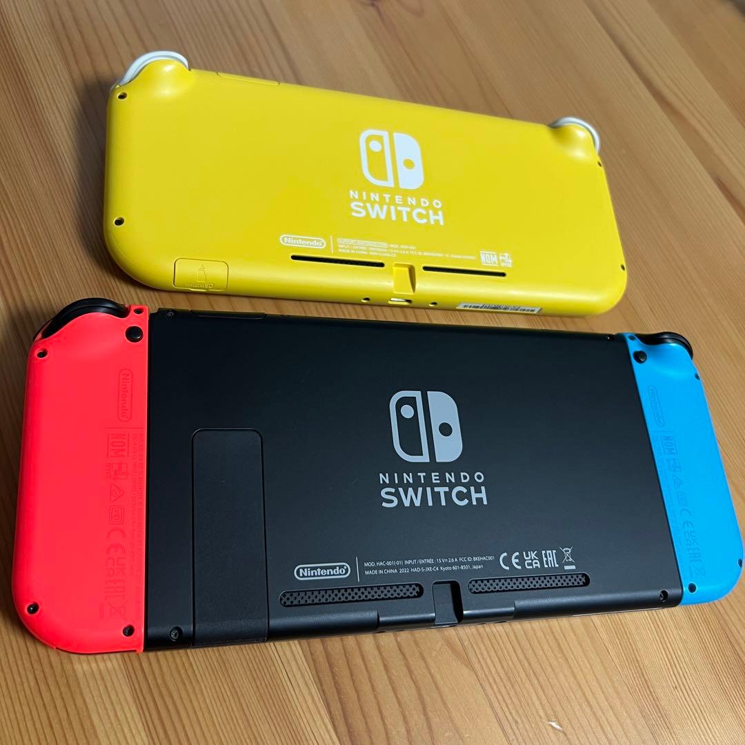 【美品】Switch 本体＋SwitchLite +各種ソフトセット