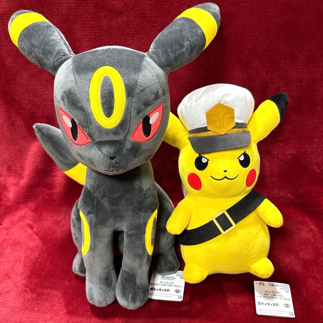 新品 タグ付き 8点セット めちゃもふぐっと ぬいぐるみ ポケモン ブラッキー