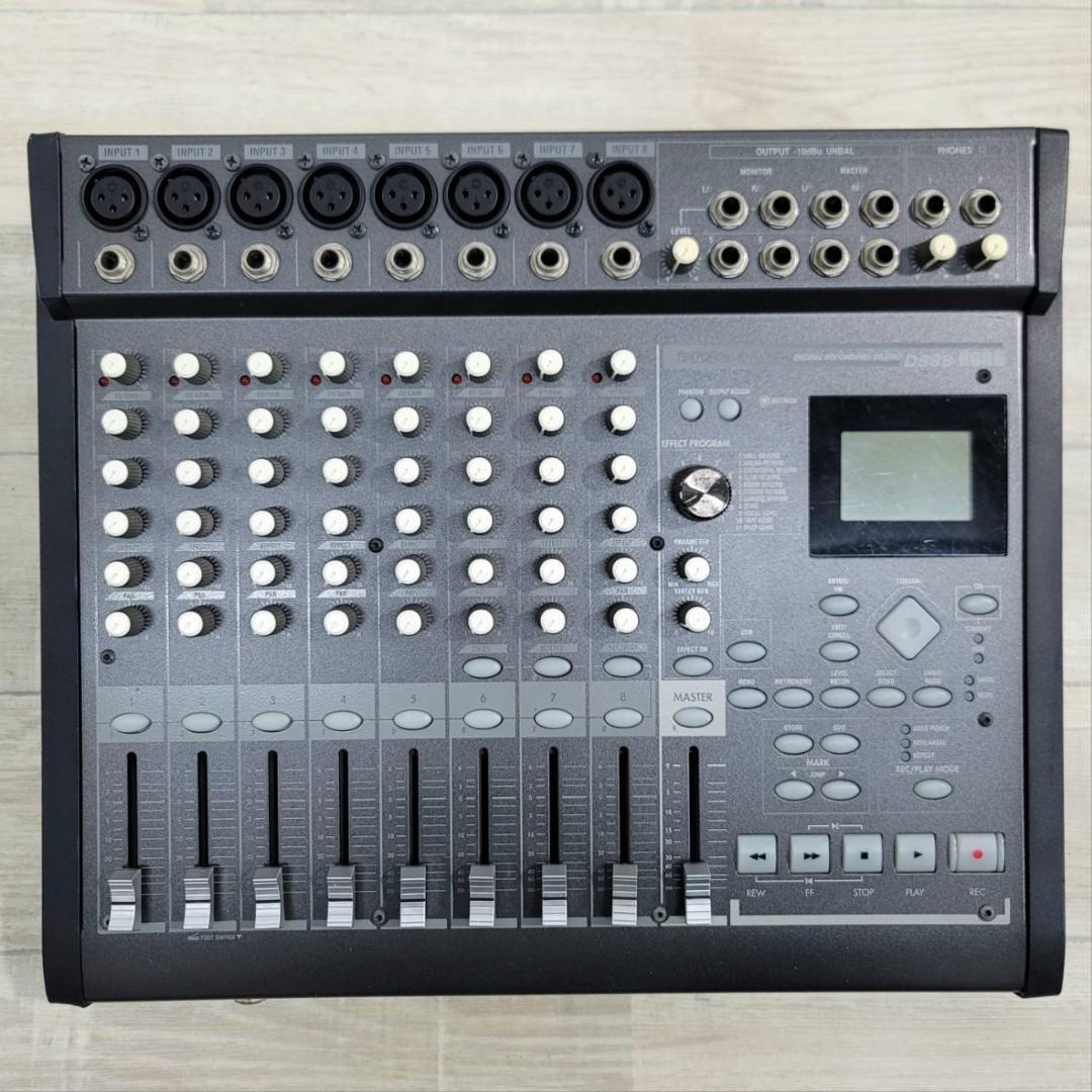 【良品】KORG 80GBHD 8トラックMTR D888 ②