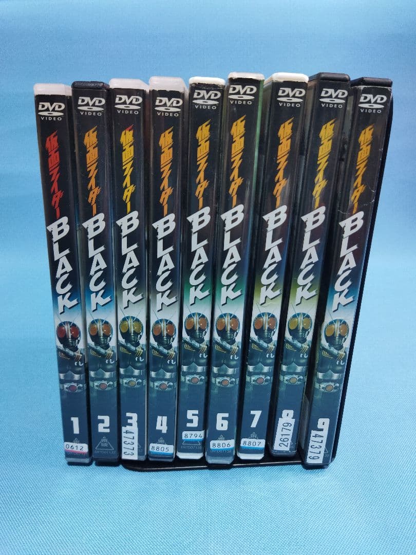 仮面ライダー BLACK　レンタルアップ DVD 全巻　全9巻セット