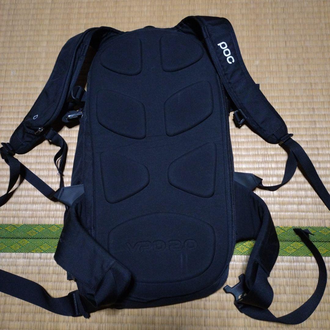 POC VPD 20 ブラックバックパック　BC