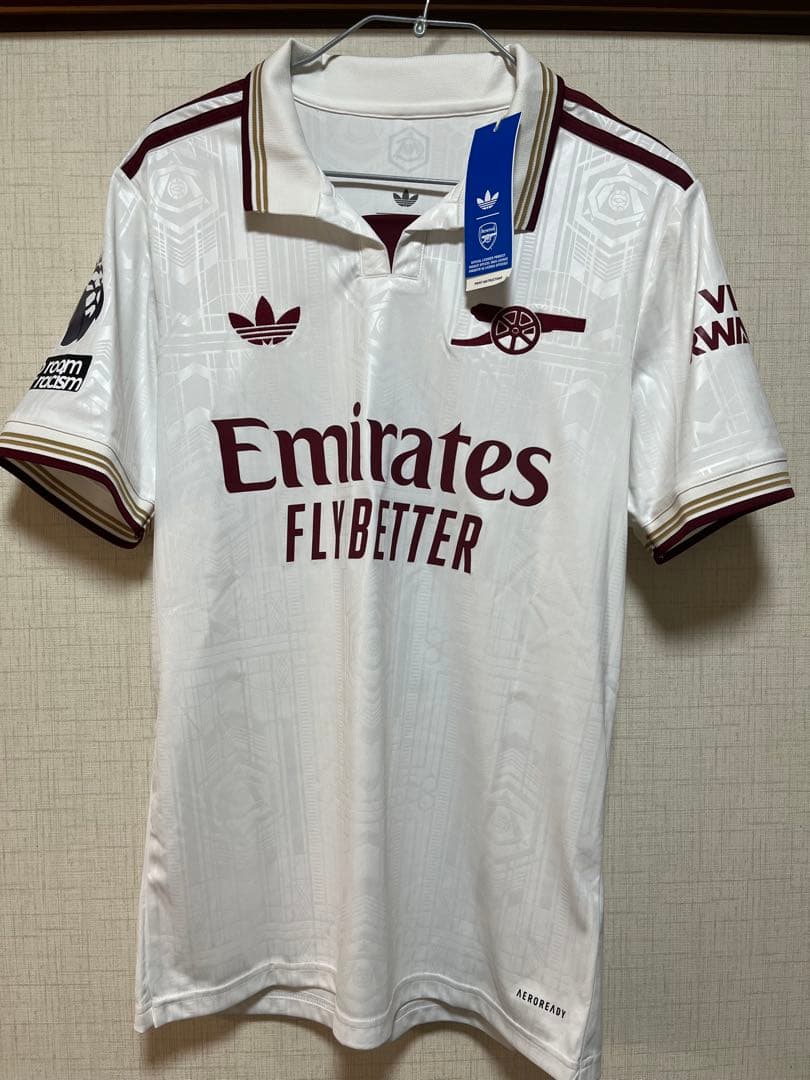 【正規品】アーセナル25-26 3rdユニフォーム サカ 7番 半袖 Mサイズ