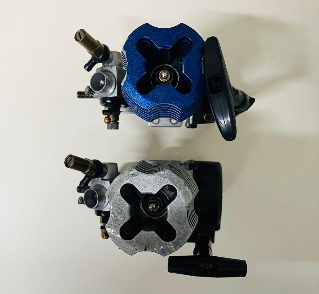 田宮　タミヤ　TG10MK2 FS-12エンジン 2個セット 使用歴　動作未確認