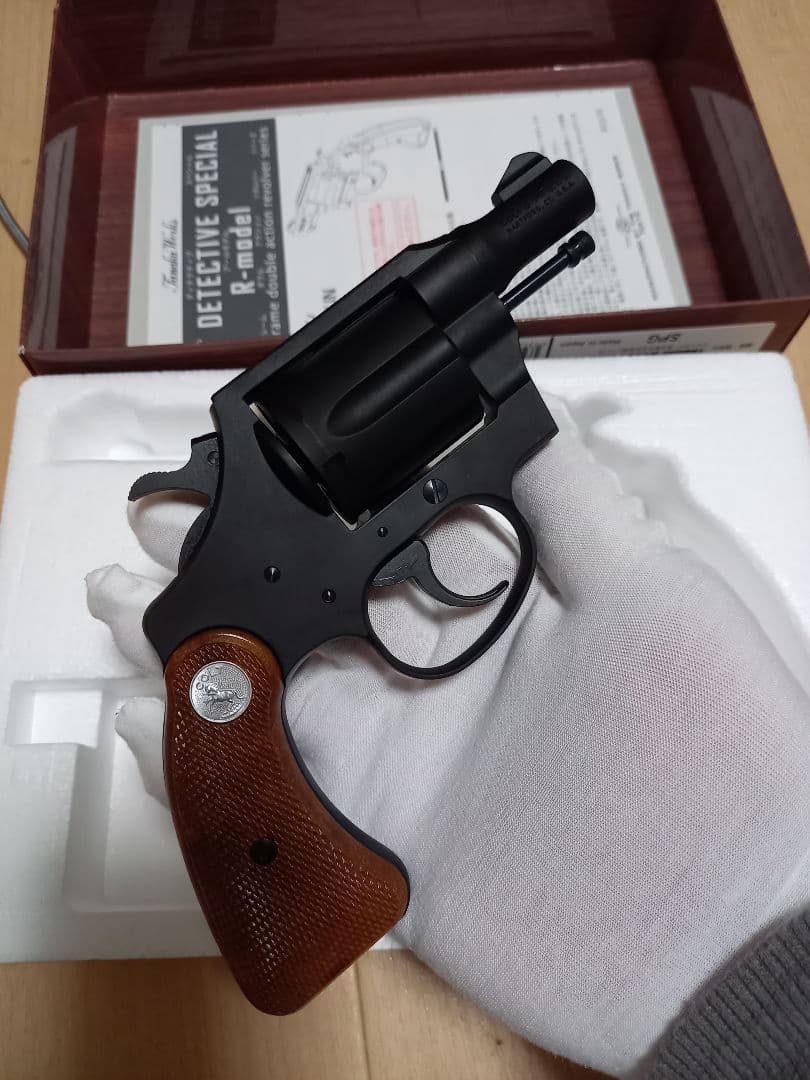 美品 タナカ コルト ディテクティブ モデルガン HW R-model 未発火