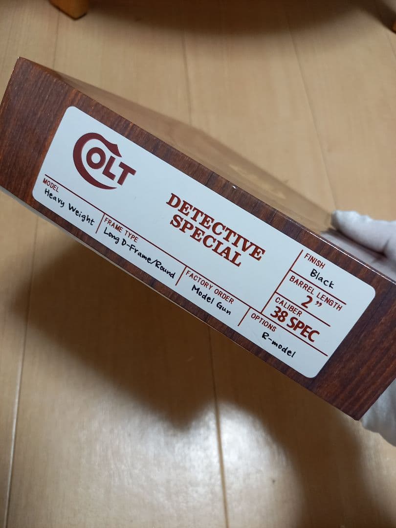 美品 タナカ コルト ディテクティブ モデルガン HW R-model 未発火