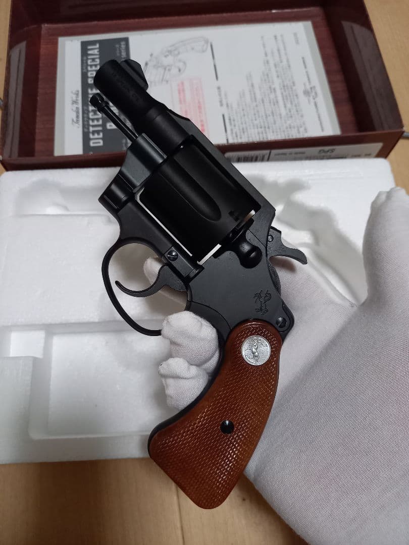 美品 タナカ コルト ディテクティブ モデルガン HW R-model 未発火