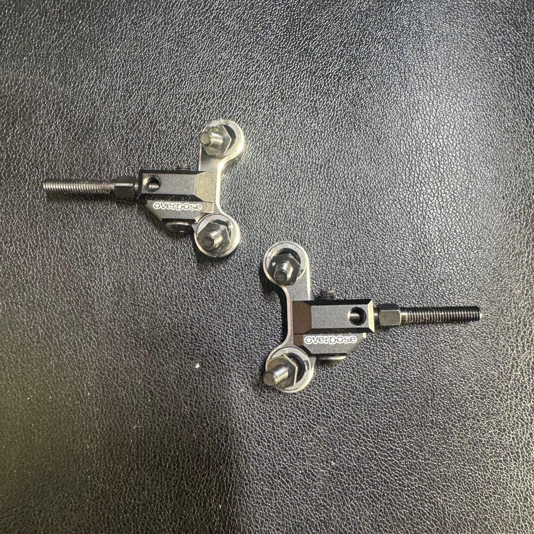 overdose アジャスタブルアルミフロントアッパーアームType-2