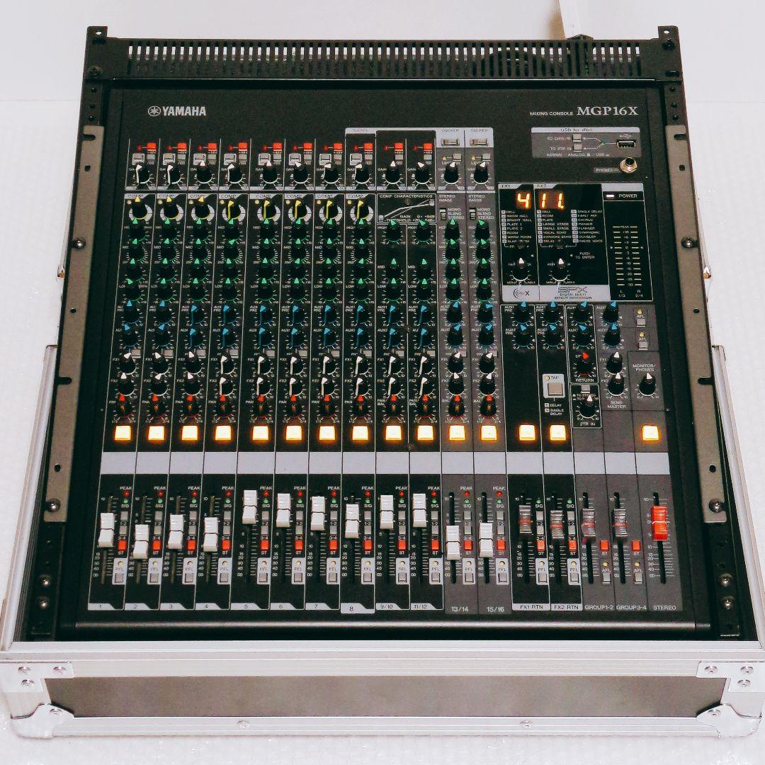YAMAHA MGP16X ミキシングコンソール＋ミキサーケース RRM19R
