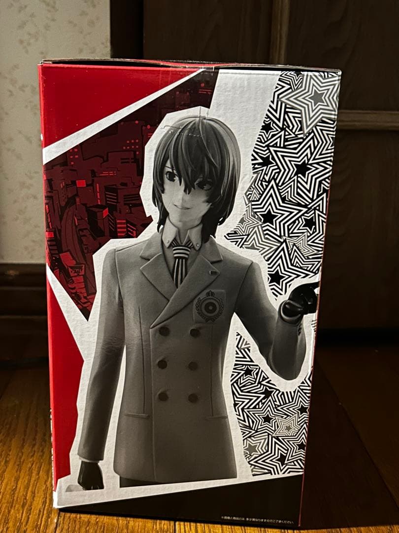 ペルソナ5 一番くじ B賞 明智吾郎 フィギュア 新品未開封 ＋下位賞タオル