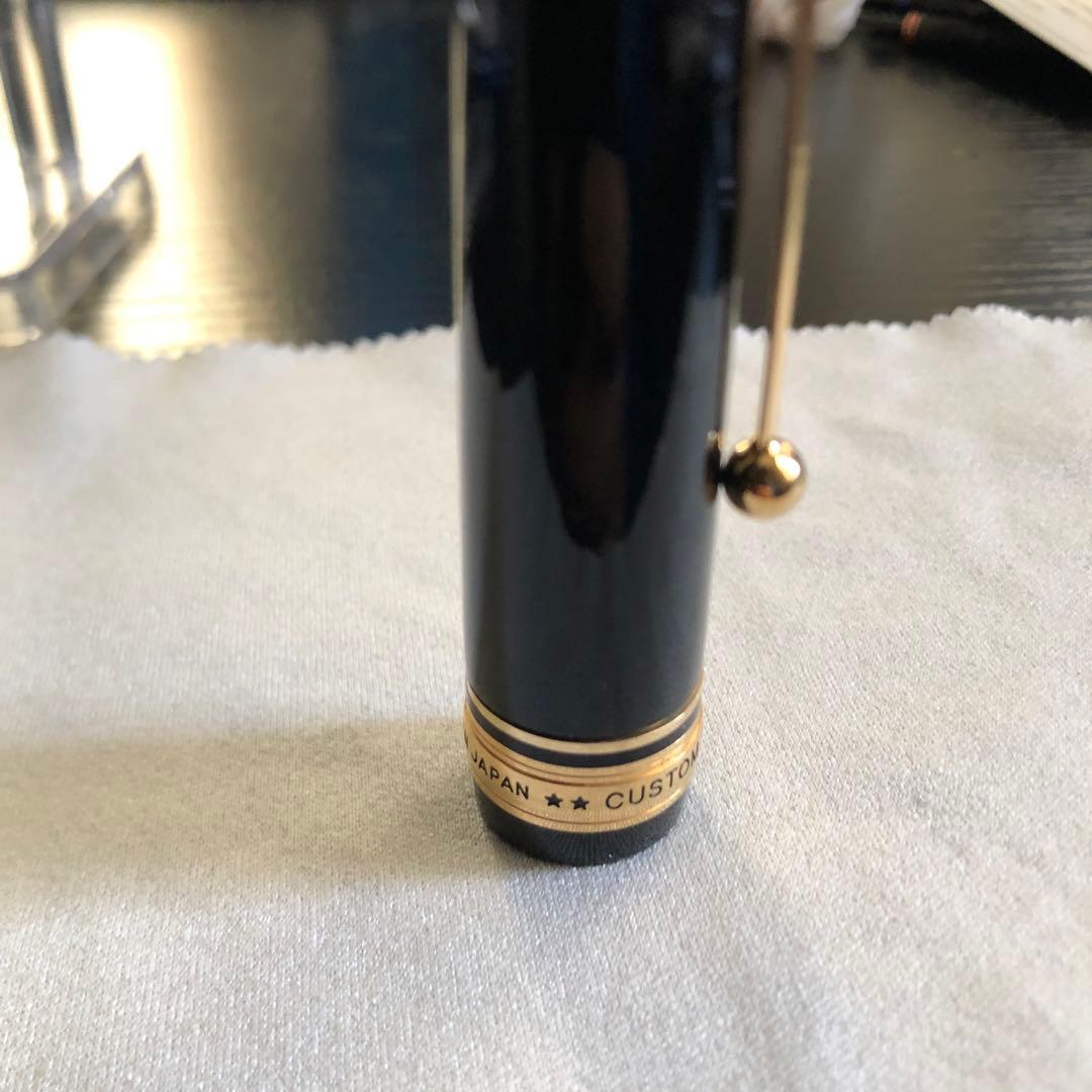 カスタム845 万年筆 M 中字エボナイト パイロット PILOT
