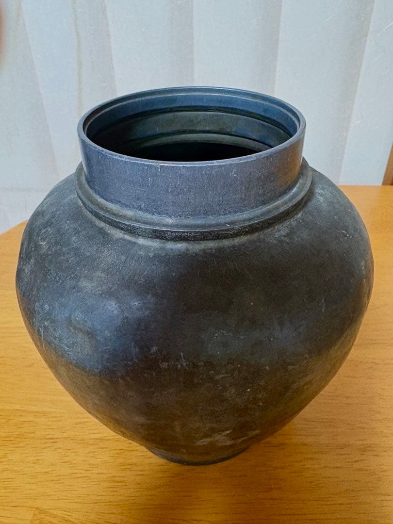 特大茶壺　煎茶道具　点銅款　茶心壺 重さ　1.7kg