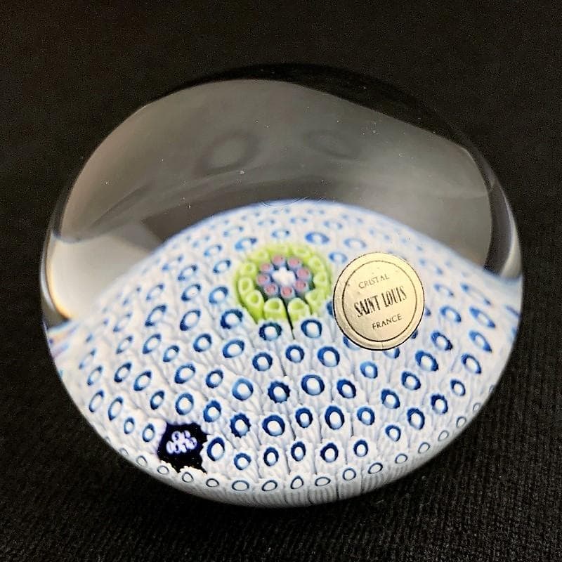 1972 SAINT LOUIS アンティーク ペーパーウェイト ミルフィオリ