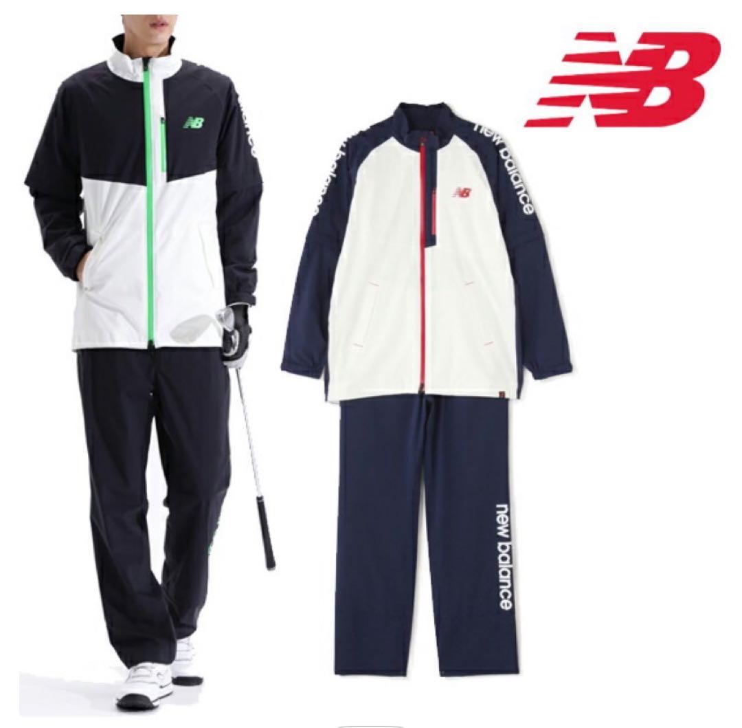 新品正規品ニューバランスゴルフ/6】レインウェア上下セットアップ撥水透湿