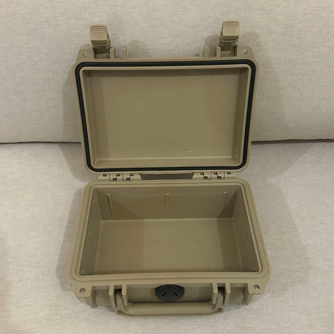 Pelican ペリカンケース 1120 デザートタン フォーム付き