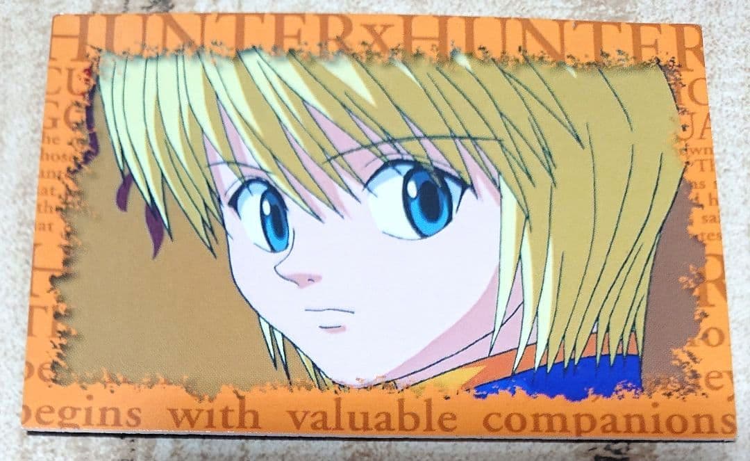 HUNTER×HUNTER スクラッチカード はずれ 非売品 クラピカ