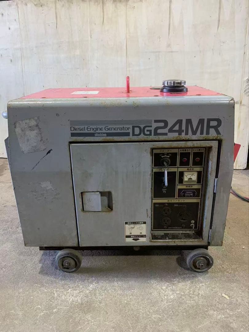 S新ダイワ DG24MR ディーゼルエンジン発電機 60HZ （B990）