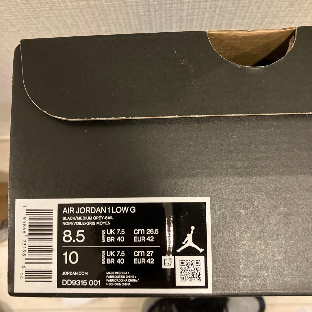 Nike エアジョーダン1 LOW G ゴルフシューズ 26.5 コードカオス