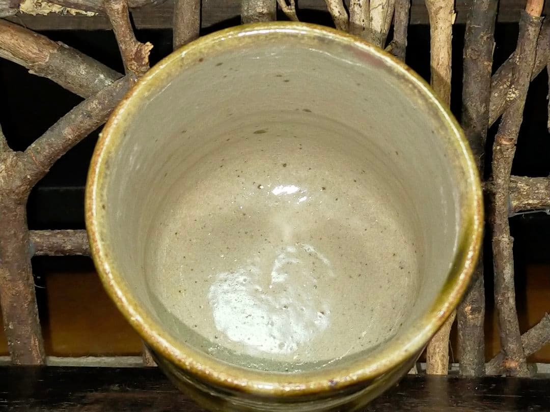 ♥未使用♥　益子焼　♥木村充♥　湯呑み　湯飲み　共箱付き