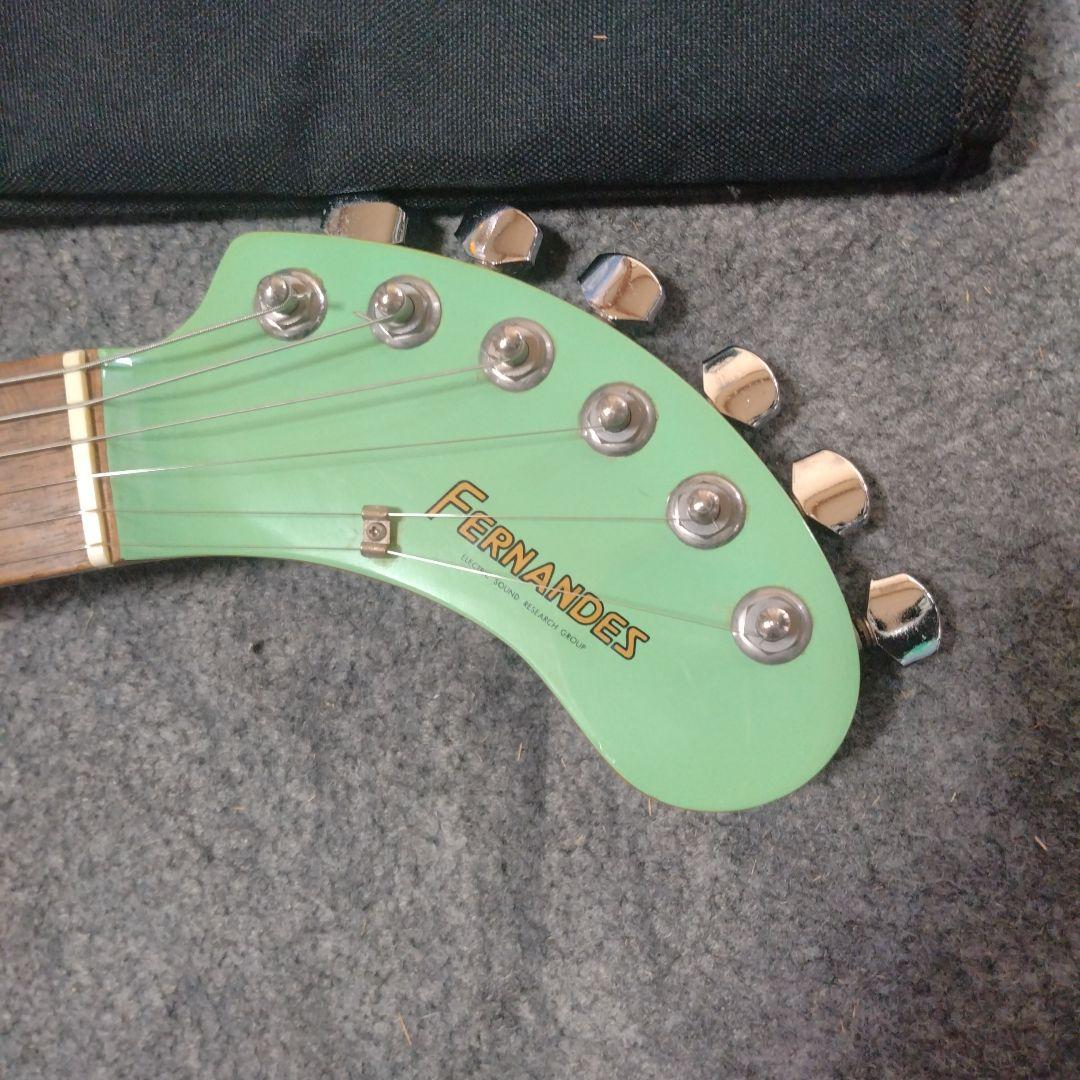 FERNANDES ZO-3ギター ミントグリーン エレキギター　ケース付き