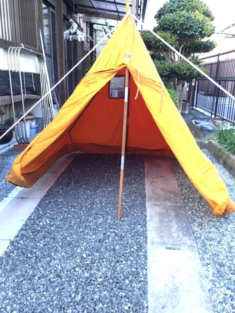 ６０年前の昭和レトロ三角テント２人用