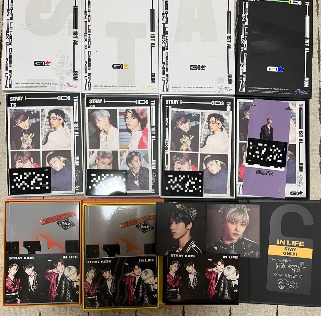stray kids アルバムまとめ売り 限定版等