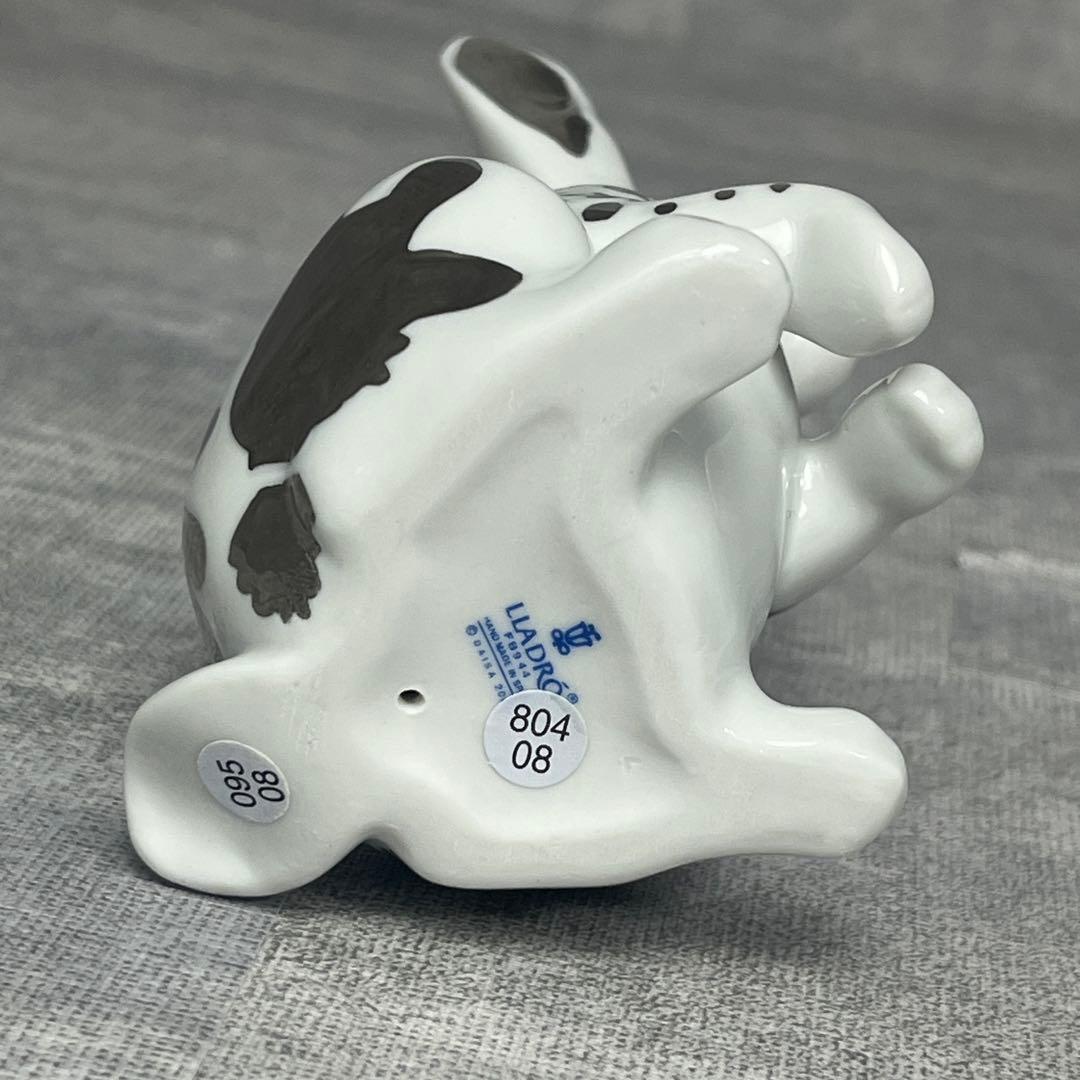 廃盤 LLADRO リアドロ Re-Deco リ・デコ バニー 白うさぎ 座って