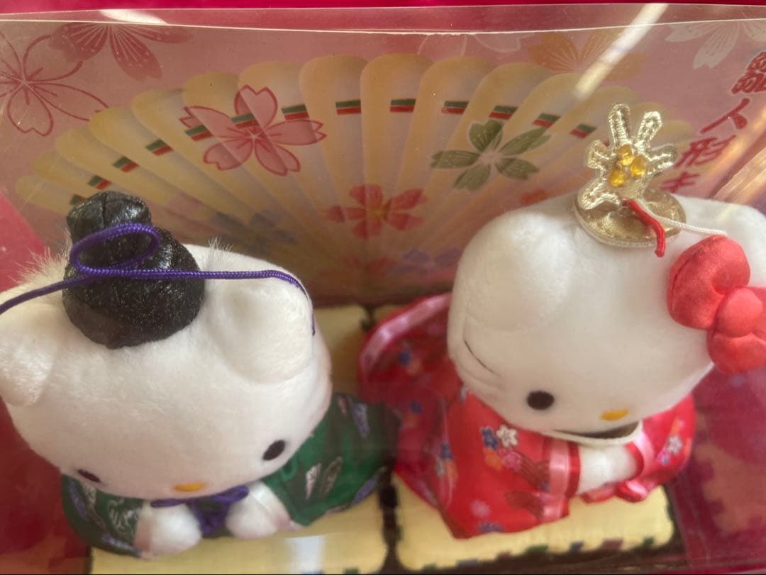 レア☆キティ ダニエル 雛人形 着物 ぬいぐるみ ドール 2001年