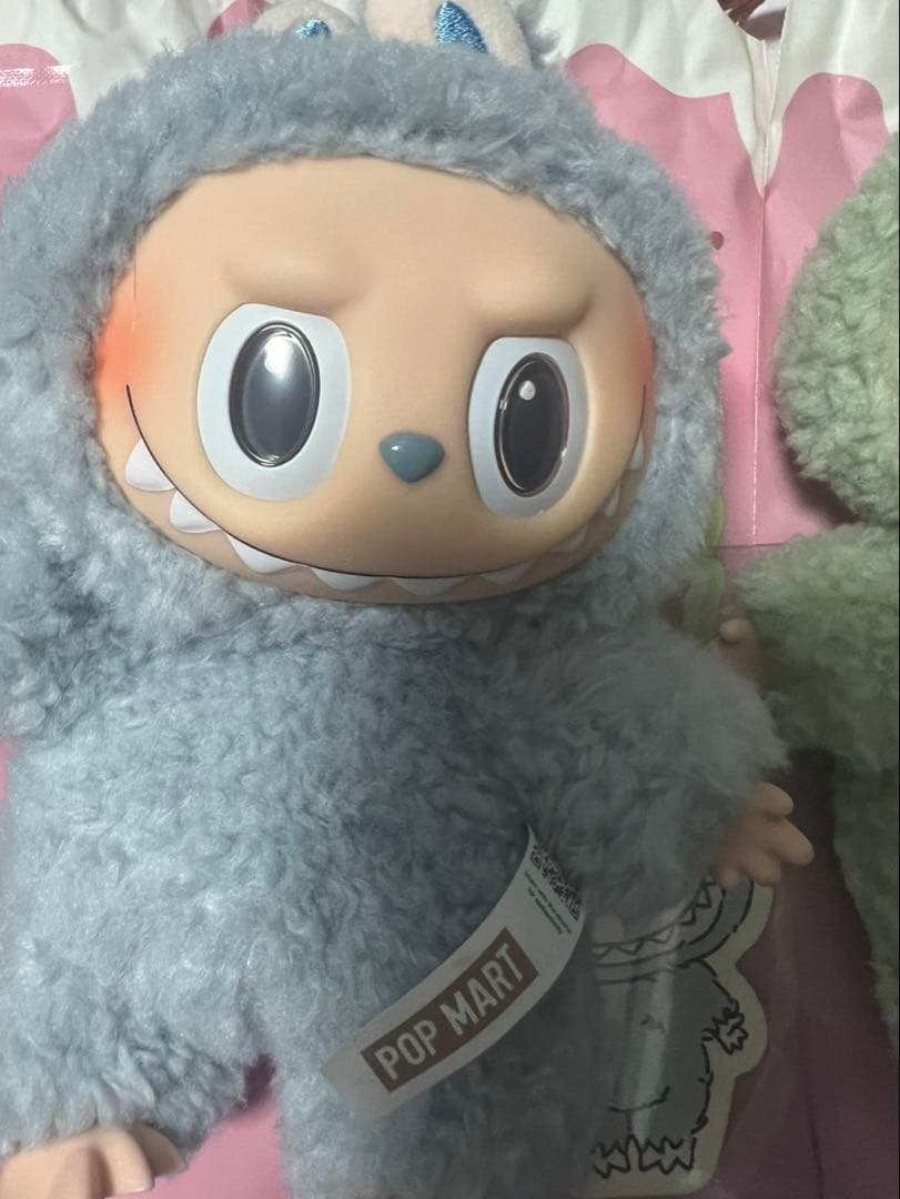 マカロン ラブブ　sesame bean シーソルト 4体セット バラ可