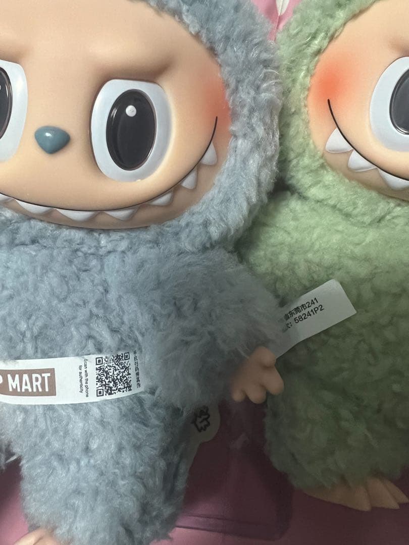 マカロン ラブブ　sesame bean シーソルト 4体セット バラ可