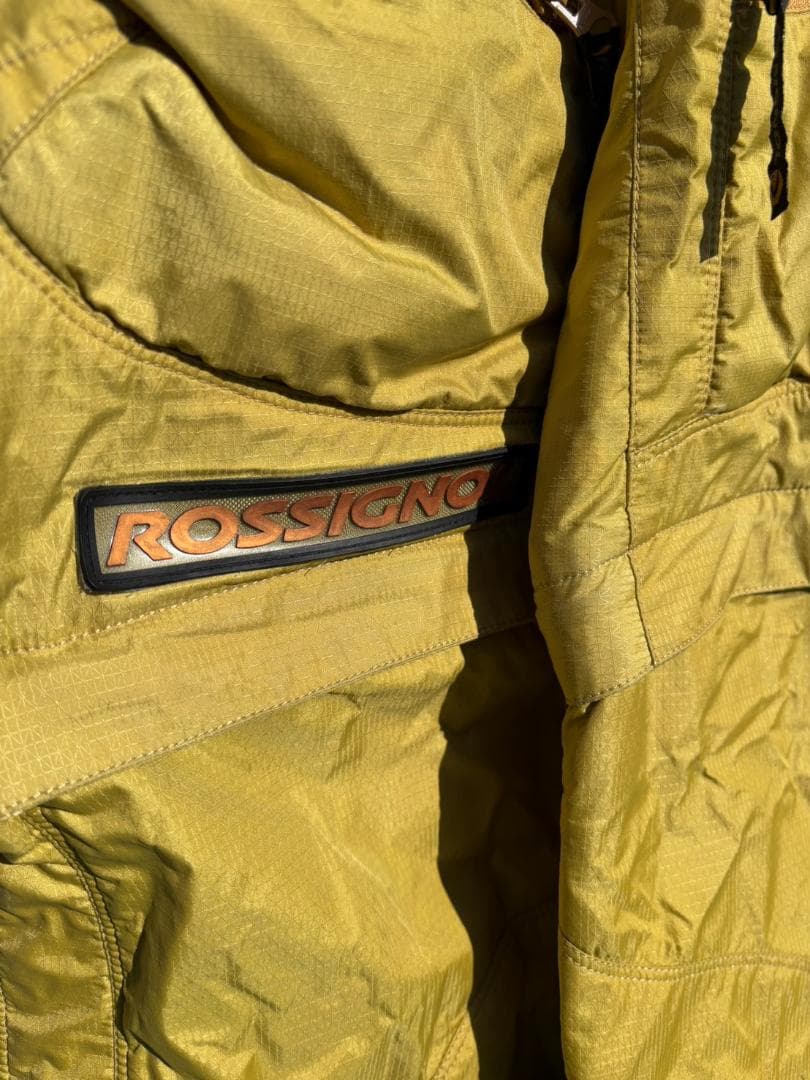 ROSSIGNOL スキーウェア SSサイズ イエロー
