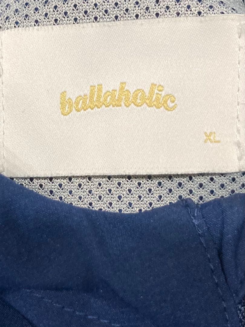 ballaholic セットアップ　ボーラホリック ナイロン　ネイビー