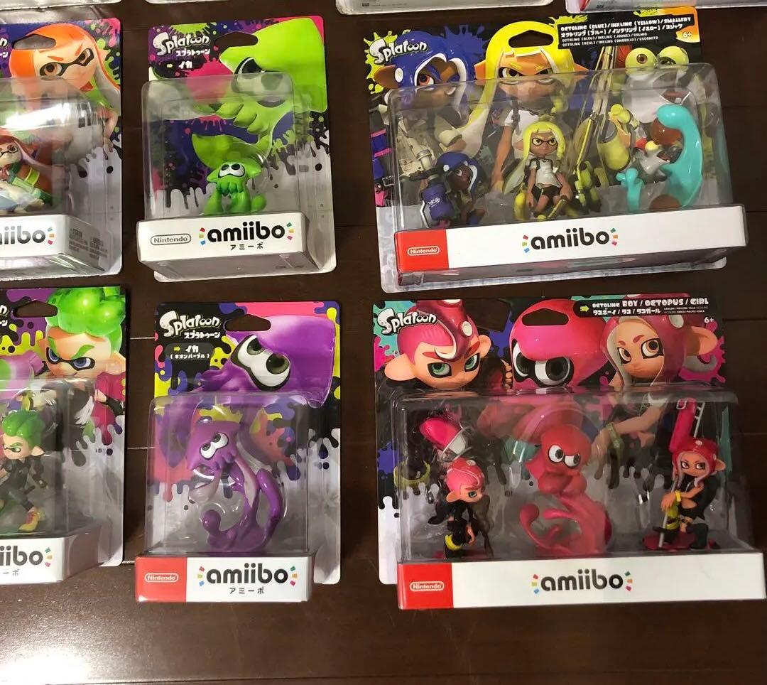 未開封　スプラトゥーン3 対応　19種類　amiibo 全種類