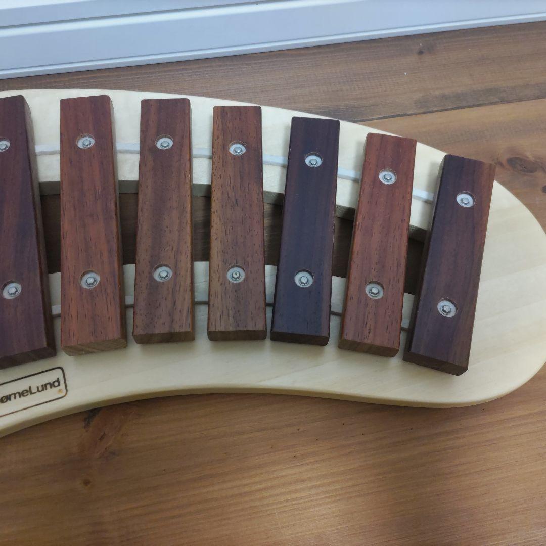 BørneLund 木製シロフォン マレット付き