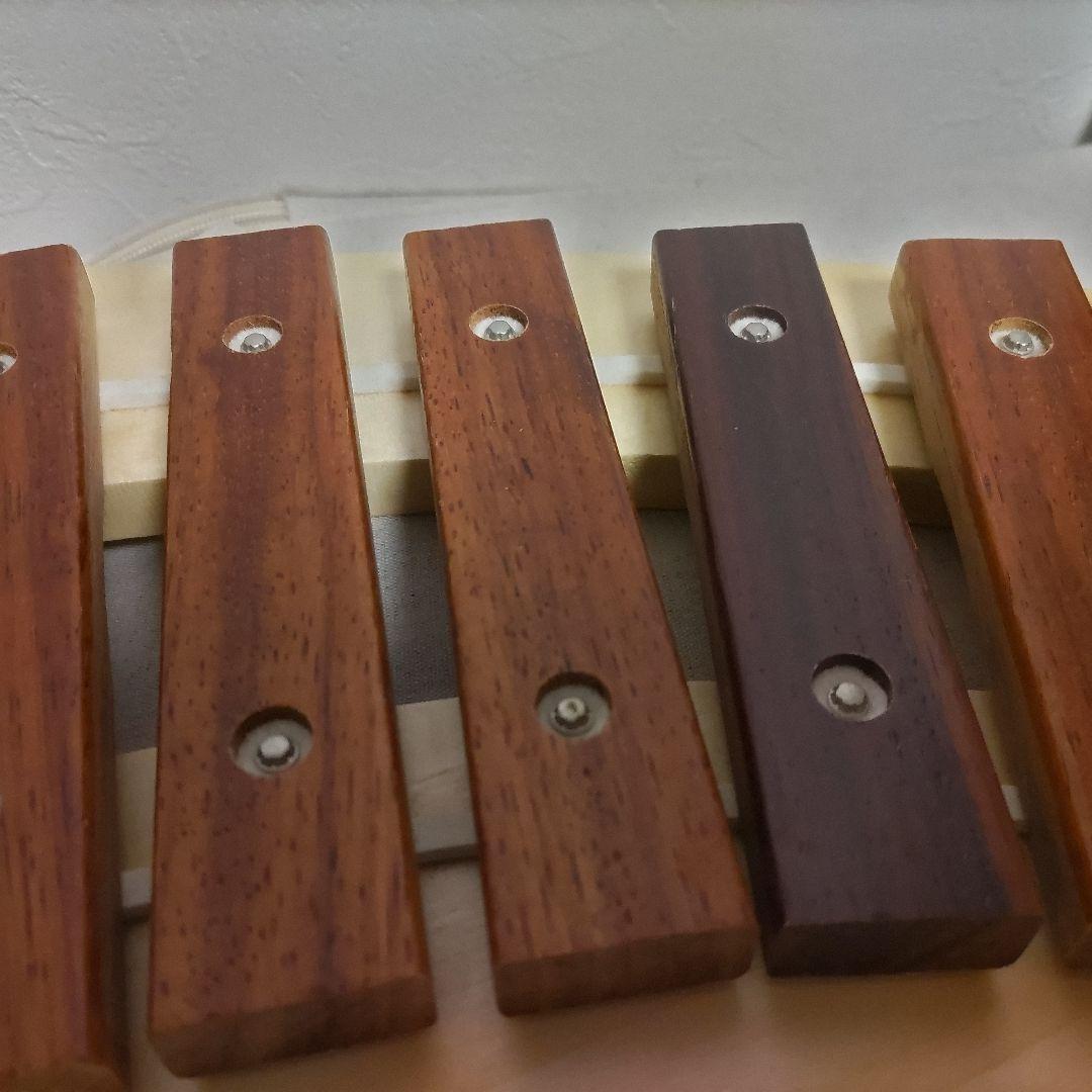 BørneLund 木製シロフォン マレット付き